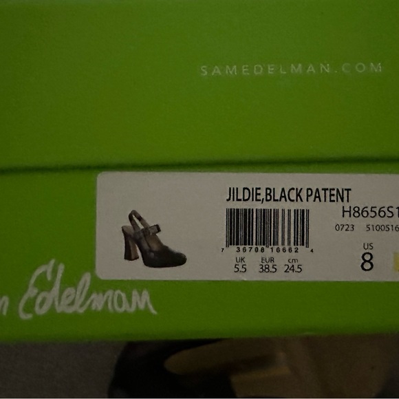 Sam Edelman patent Jilde MaryJane heels. Worn once. - Picture 3 of 5